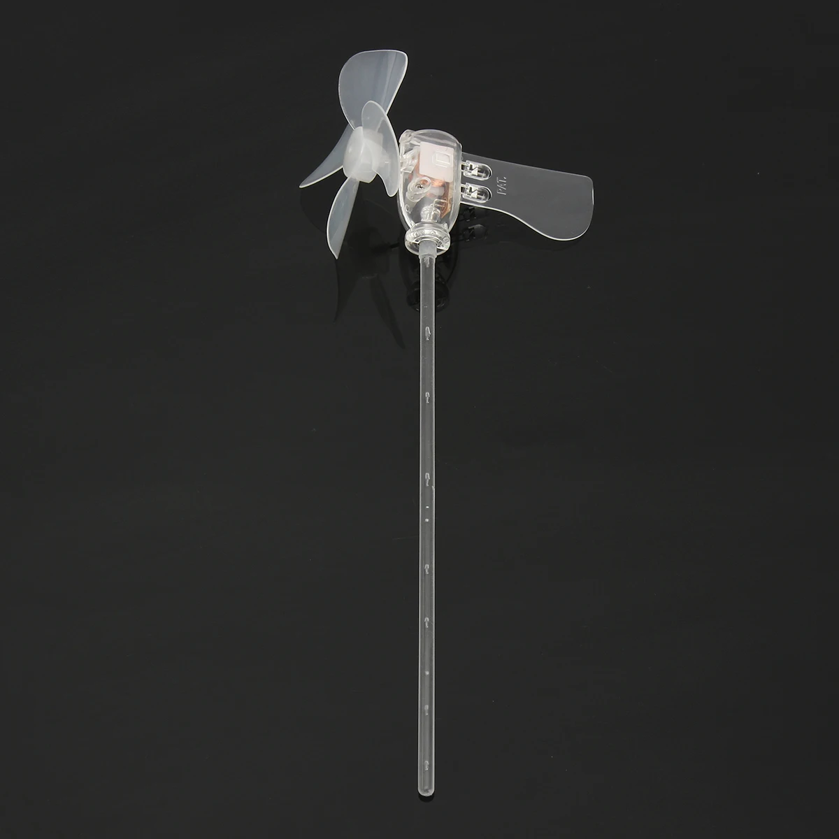 

Vertical DIY Project LED Windmill Small DC Motor Wind Blades Wind Generator