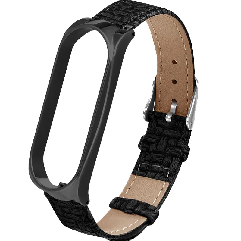 

Miband 3 Strap Genuine Leather PU Strap For Xiaomi Mi Band 3 Smart Bracelet Wristband Replaceable Mi 3 Band For Xiaomi Band 3 Mi