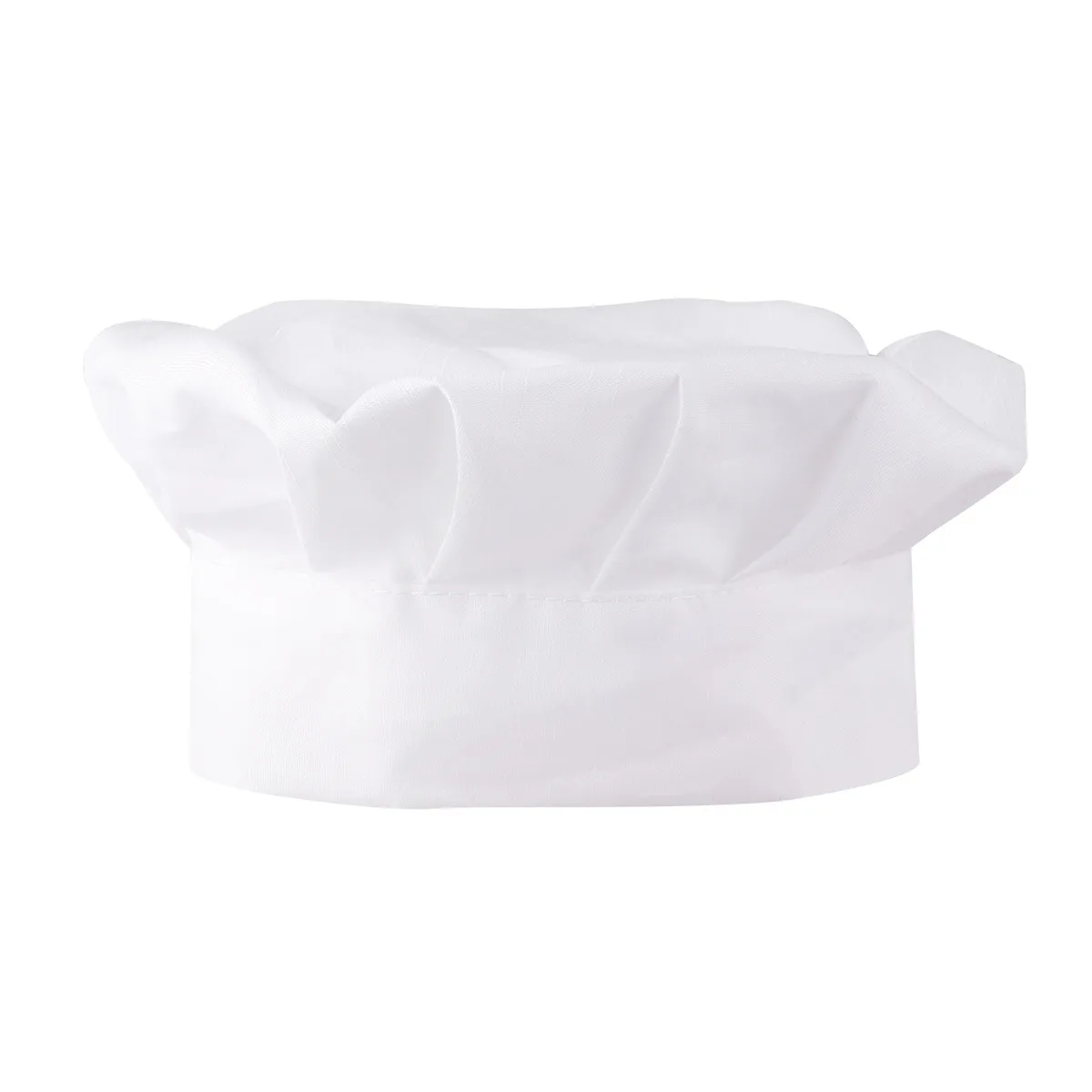 

3 or 5Pcs White Chef Hats Adjustable Durable Soft Comfortable Kids Chef Hat Baking Cap for Most Children Cooking Painting