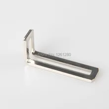 O envio gratuito de móveis de canto L estilo de metal suporte de montagem engrossar ferragem da mobília mobiliário DIY ângulo parte do agregado familiar