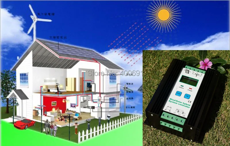 wind solar hybrid system controller