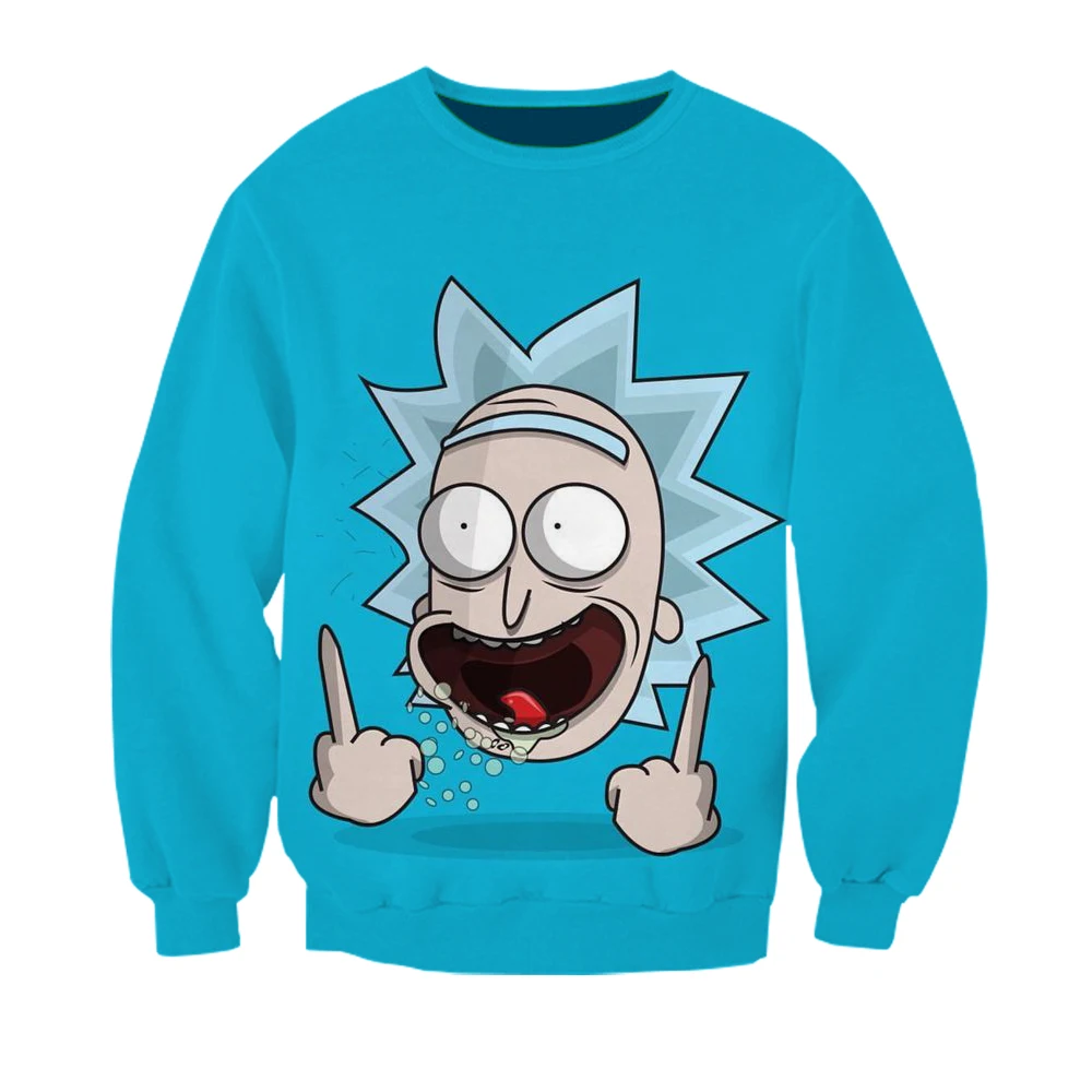 

Rick and Morty Sweatshirts Men Boys Kids Tracksuits Korean Girls Teens Hoodie Ulzzang Hipster Streetwear Sweatshirt Long Sleeve