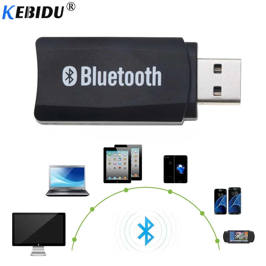 USB Bluetooth приемник беспроводной AUX 3,5 мм аудио адаптер для дома динамик автомобиля mp3-плеер Bluetooth передатчик Xiaomi samsung IOS