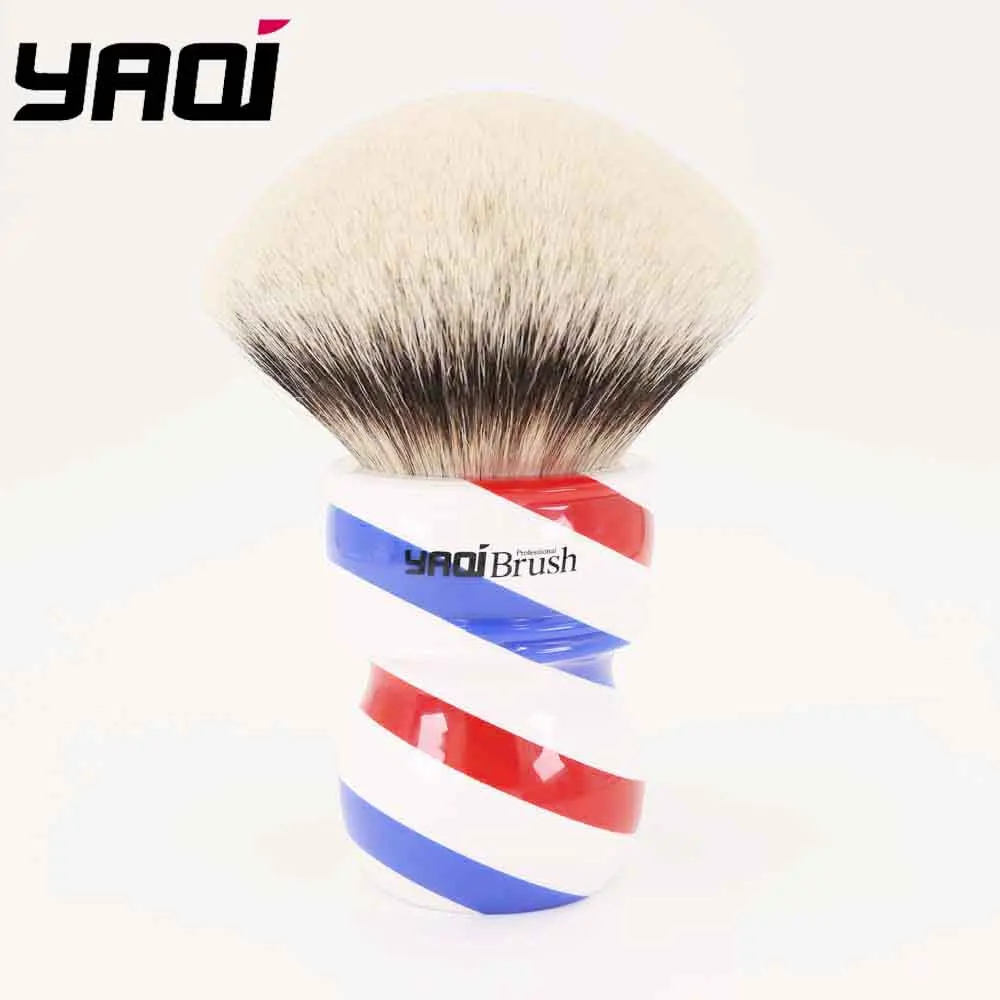 

Yaqi 75mm Monster Two Band Badger Hair Shaving Brush With Barberpole Handle
