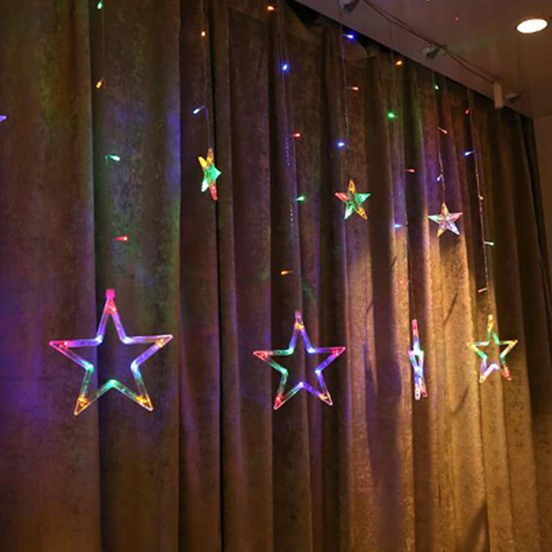 Led Christmas String Fairychristmas lights indoor  Plug Garland Lamp Decorations for Home Party Garden Wedding Holiday lighting (3)