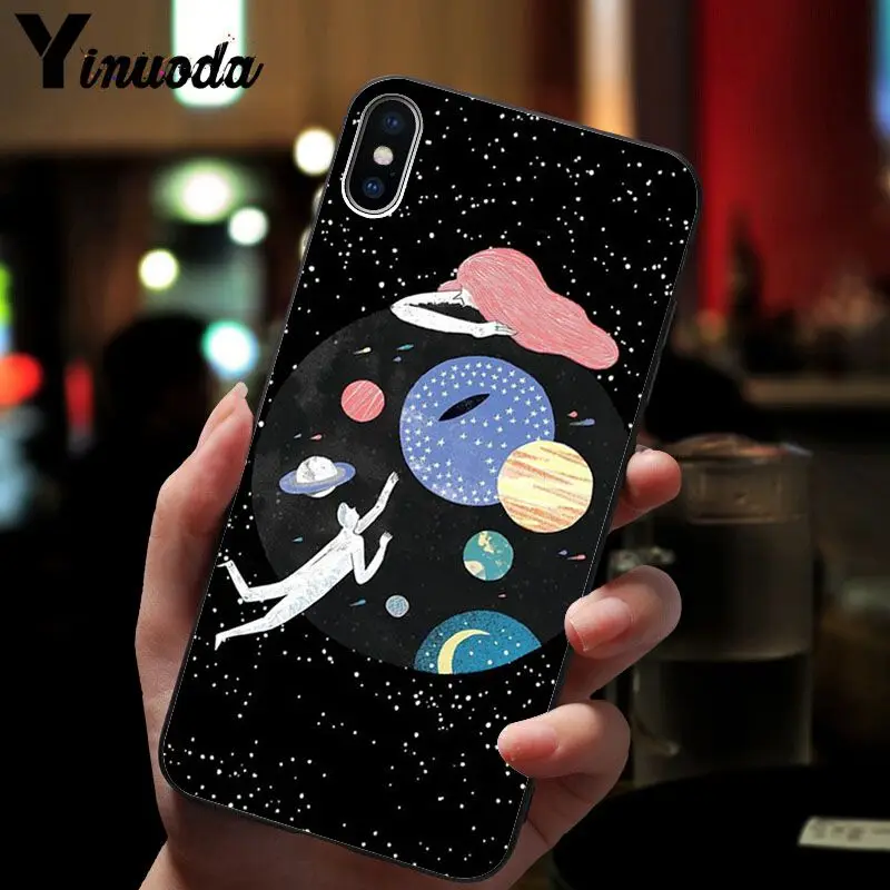 Lover Starry sky Cartoon Pattern