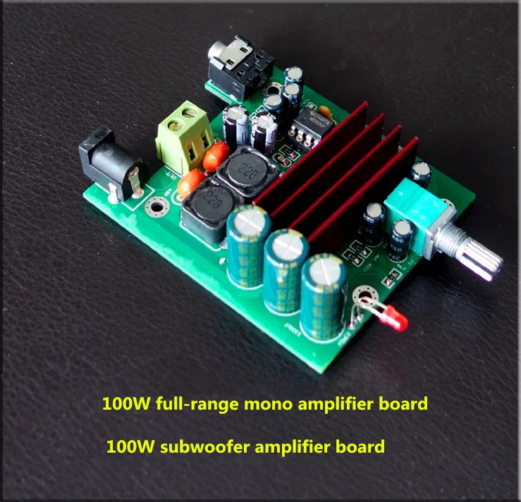 TPA3116D2 100W mono digital amplifier board Subwoofer amplifier board
