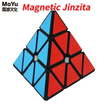 

Moyu Magnetic Jinzita Pyra-minx Cube 3*3 Speed Cube For Beginner 3x3 Professional Magic Cube Toys For Children Kids