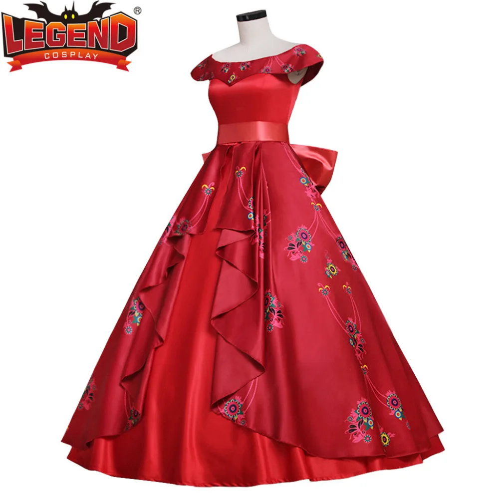 Принцесса Елена платье Elena of Avalor принцесса платье принцессы Елены Костюм взрослых женщин маскарадный костюм Хэллоуин Карнавальный костюм косплей