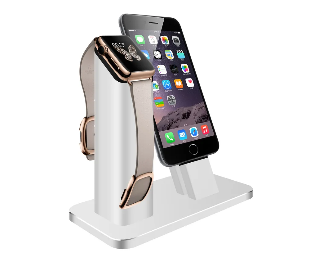 

2017 The new listing of the exclusive sales of Apple mobile phone support all metal Iwatch aluminum alloy watch charging base