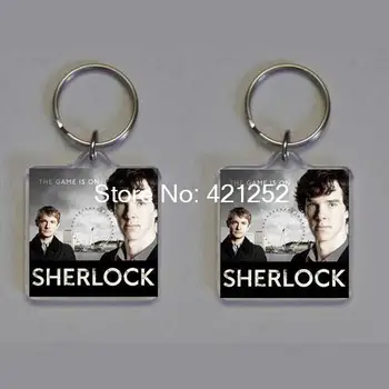 

20pcs Sherlock Key Chain - BBC Sherlock Holmes Inspired keychain vision 2