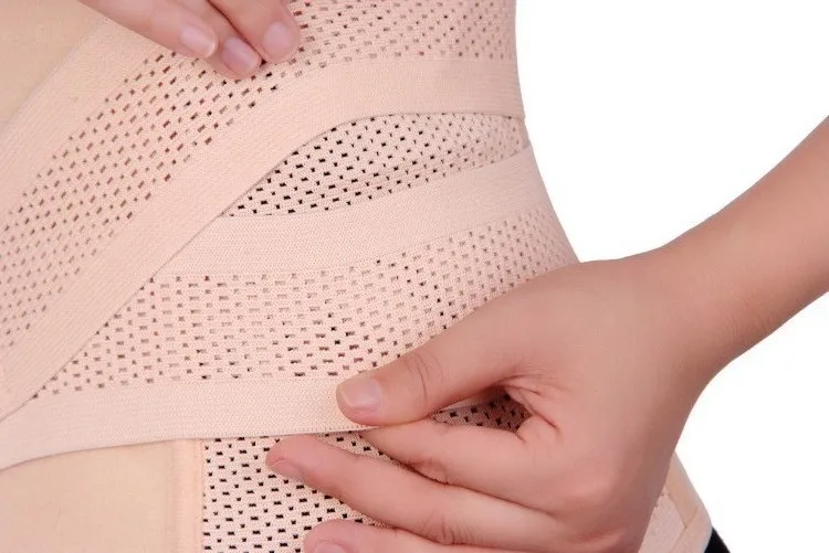 Beli Wanita hamil Postpartum girdle, Pemulihan tubuh sabuk korset, Kehamilan C   bagian perut kecantikan pelangsing pinggang perut Band Shapewear