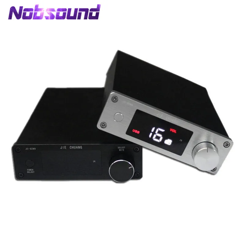 Nobsound Hi Fi 80 Вт + цифровой Мощность усилитель USB оптический коаксиальный сигнал Вход