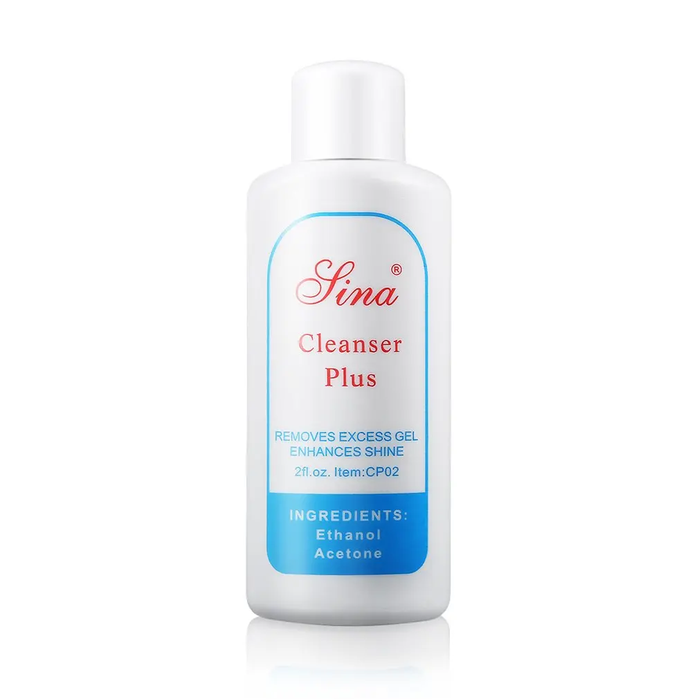 

UV Gel Nail Art Excess Gel Remover Cleanser Plus Cleaning Enhances Shine MSI-19