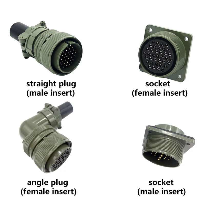 MIL-STD 5015 Servo connector Military standard connectors plug socket 28-3 28-20 28-16 28-11 28-12 28-15 28-21