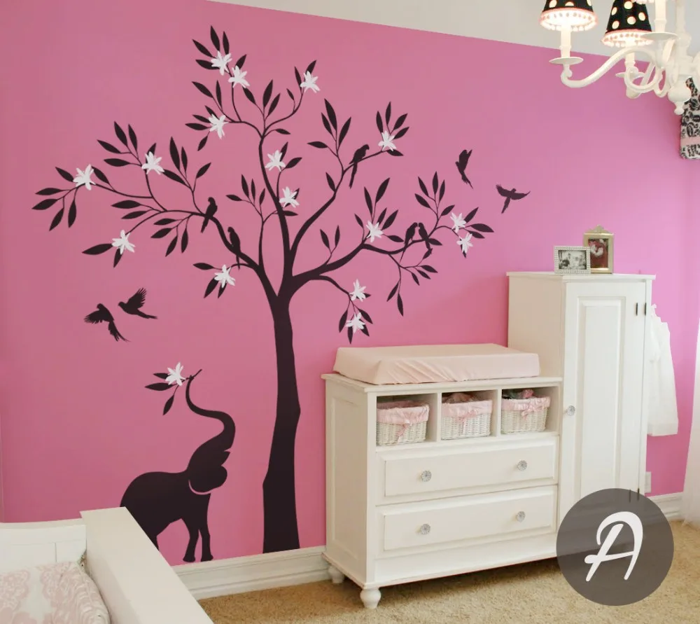 Online Get Cheap White Elephant Wall Decals Aliexpresscom - White Tree Beauty Elephant Cute Wall Mural Nursery Children Room Decorativetree Wall Decals Huge Tree online get cheap white elephant wall decals aliexpresscom - white tree beauty elephant cute wall mural nursery children room decorativetree wall decals huge tree