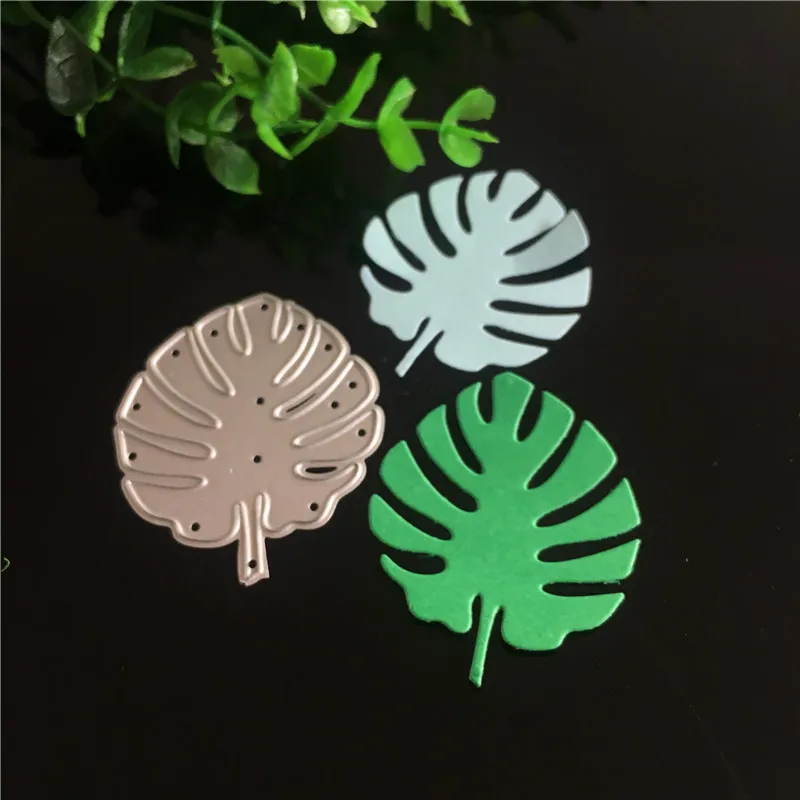

Tree Leaves metal Steel Embossing Craft DIY Leaf Stencil For Metal Cutting Dies Machine paper cardsNew 2018 Scrapbooking Die Cut