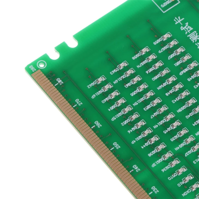 DDR4 Тестовая карта ОЗУ слот памяти из светодиодный настольный ремонт материнской платы анализатор тест er