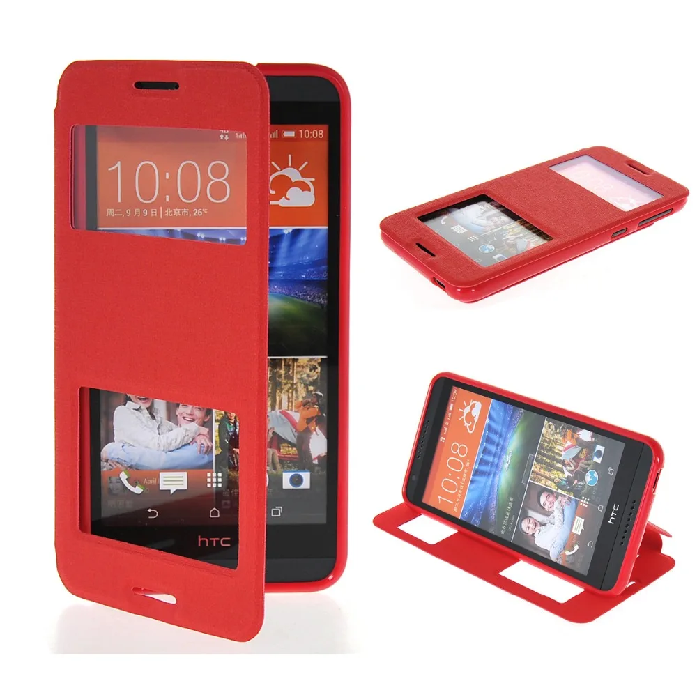 

Pu Leather 5.0For HTC Desire 620 Case For HTC Desire 620 620G 820 Mini Cell Phone Flip Cover Case