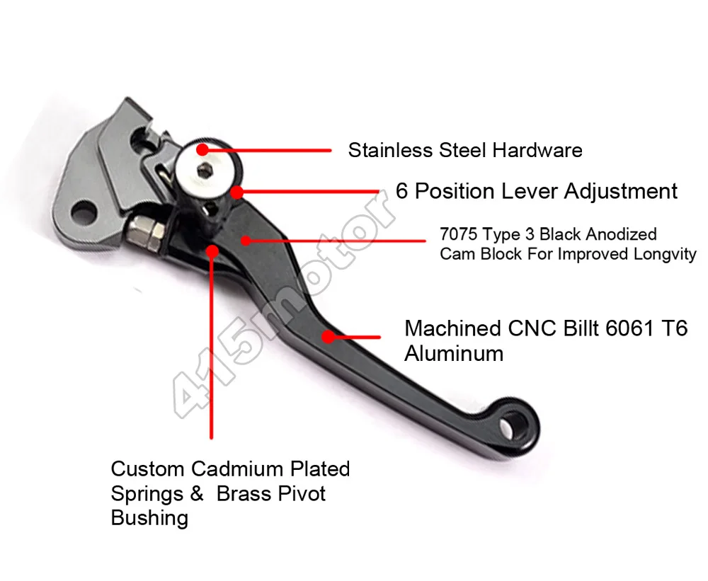 2X ЧПУ Сводные сцепные рычаги для Yamaha WR250R WR250X 07-16 серау XT225 XT250 86-15 TTR250 93-97 XT250X 06-15 DT230 97-99