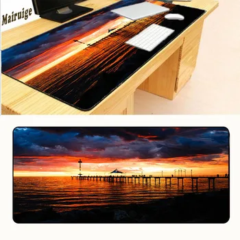 

Mairuige Beautiful Scenery of The Bridge 900*400*3 Large Print PC Computer Mat Soft Mousemat Game Mouse Pad for Gift Pad Gamer