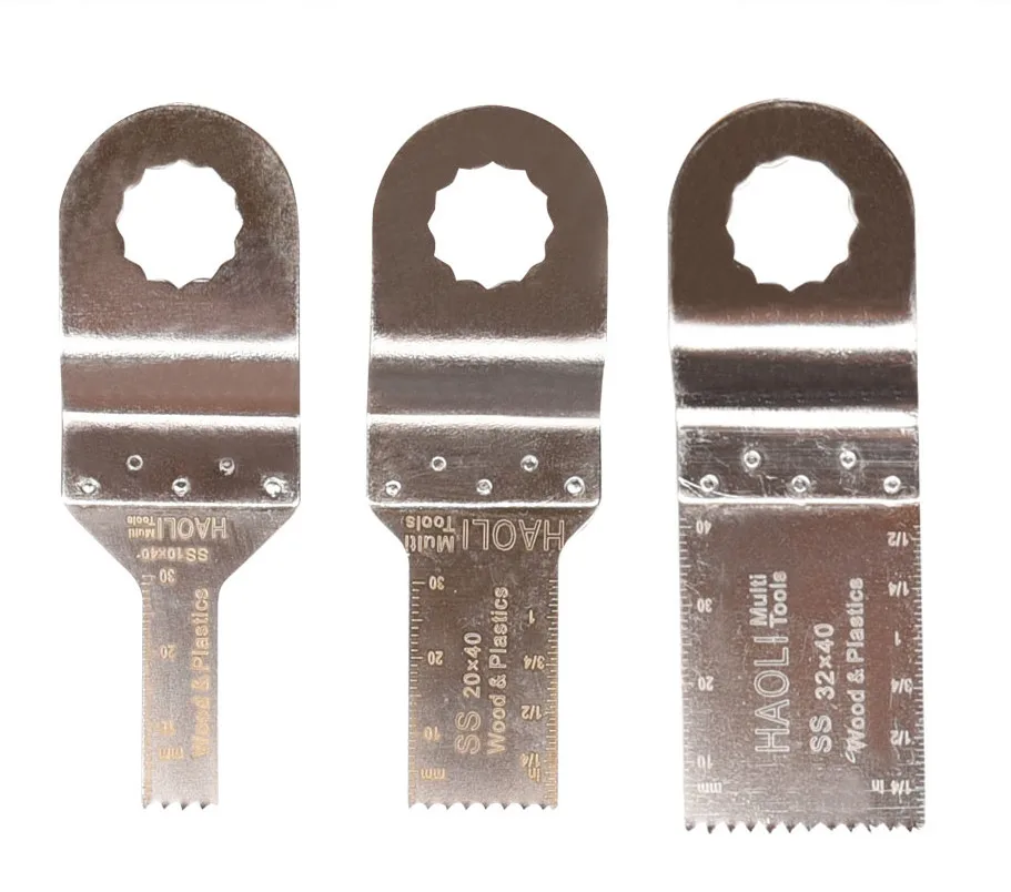 3 pcs 10 32mm stainless steel oscillating muti tool saw blades for