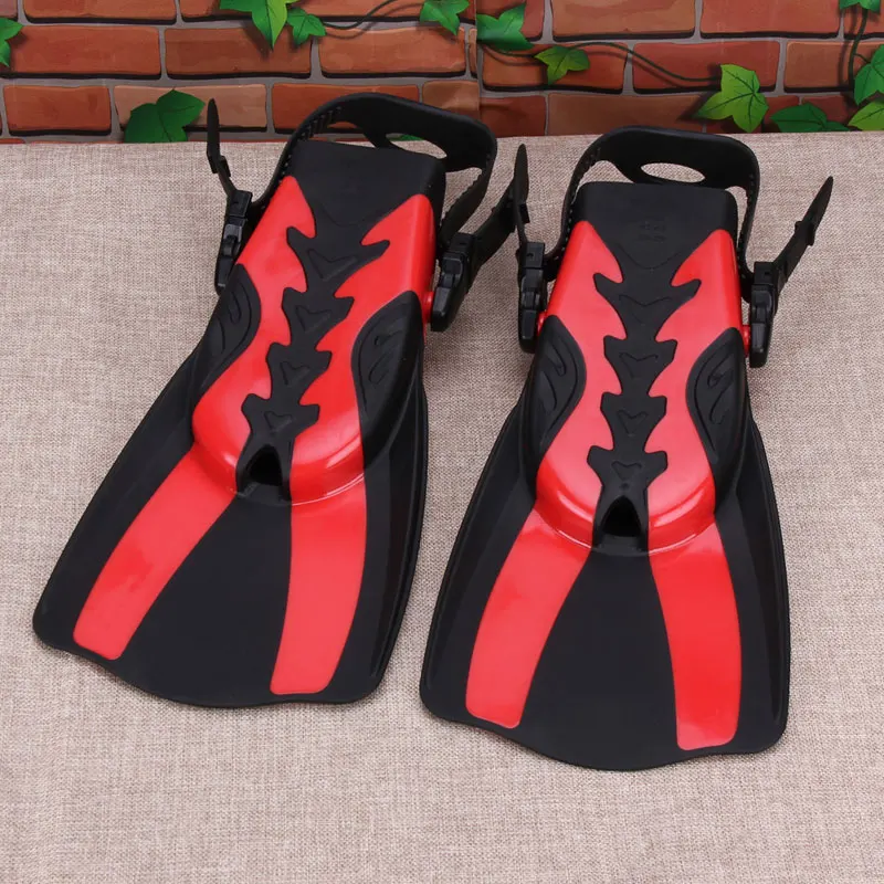2PCS PP TPR Long Swimming Fins bed Diving Flippers bed Training