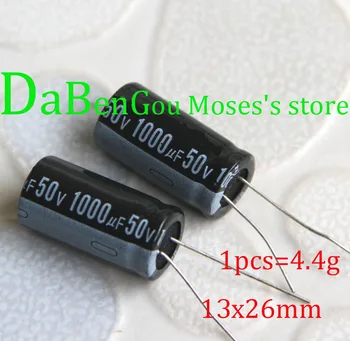 

50V 1000uf Original New Electrolytic Capacitor Radial Capacitance 13x25mm (200pcs)