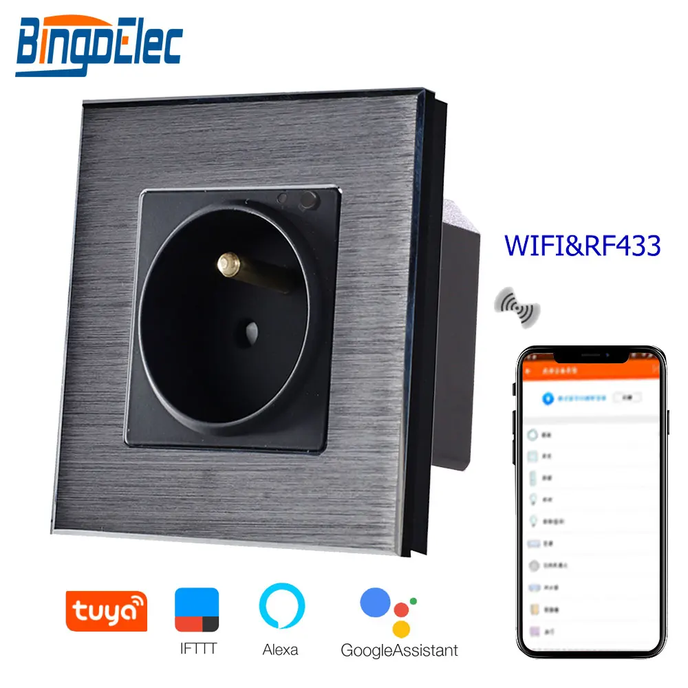 wifi&rf-french-socket-black