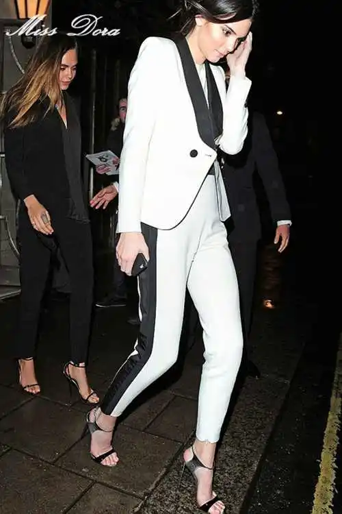 formal attire white pants