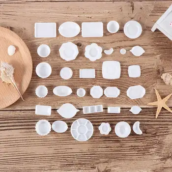 

Hot Newly Tableware Doll Kitchen Dinner Mini Tableware Miniatures Cup Dish Plate Decor Kids Toy Kitchen Toys Set