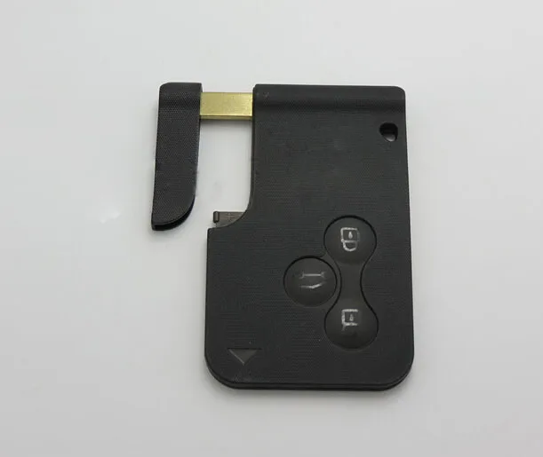 Renault Megane  Smart Card 3 Buttons Shell (16)11