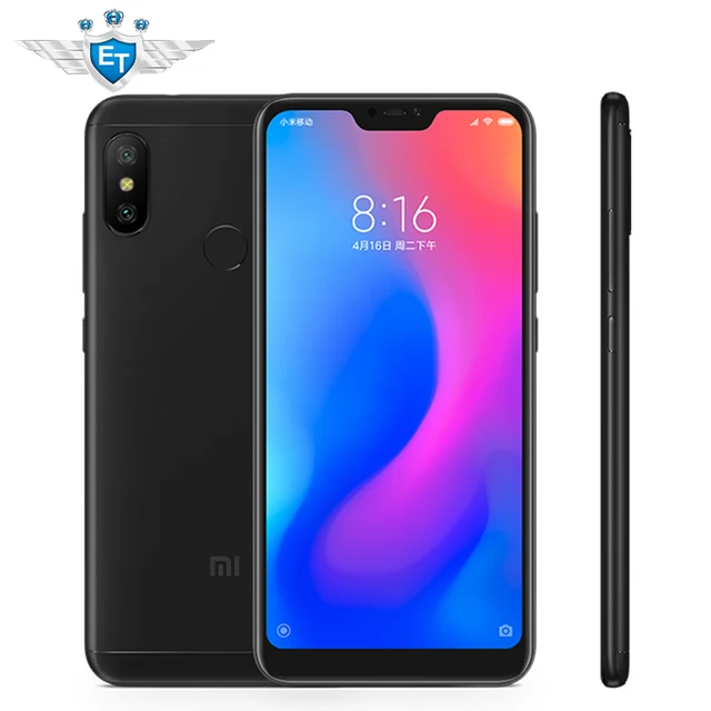 Original Xiaomi Redmi 6 Pro 3GB 32GB Smartphone 5.84'' Full Screen Snapdragon 625 Octa Core AI Dual Camera Face Unlock 4000mAh