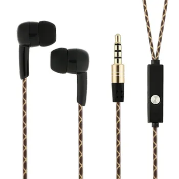 

Badasheng High quality Stereo Bass earphone Headphones handsfree In-ear Headset 3.5mm MIC Earbuds For IPhone