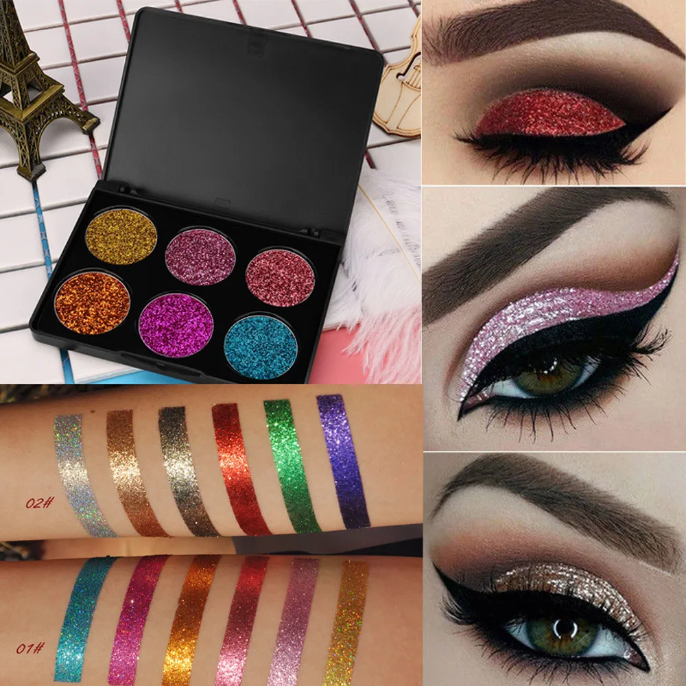 

Palette Matte Eyeshadow Cosmetic Makeup LongLasting Eye Palette Hua For Beauty Cosmetic