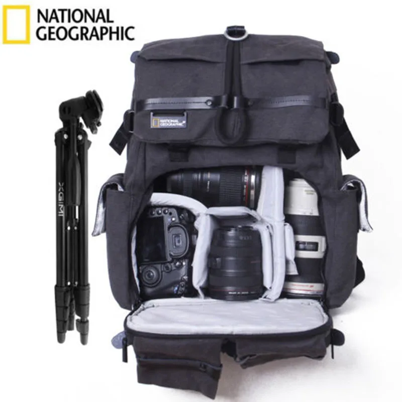Roadfisher Водонепроницаемый Повседневное NATIONAL GEOGRAPHIC NG W5070 DSLR Камера рюкзака сумка