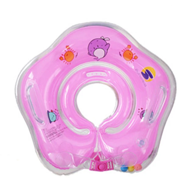 1-18 Months Infant Swimming Neck Float Stars Pool Floats For Baby Swim Life Buoy Cycle Swim Tube Ring Float Collar With Gripper