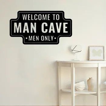 Man Cave Wall Sticker