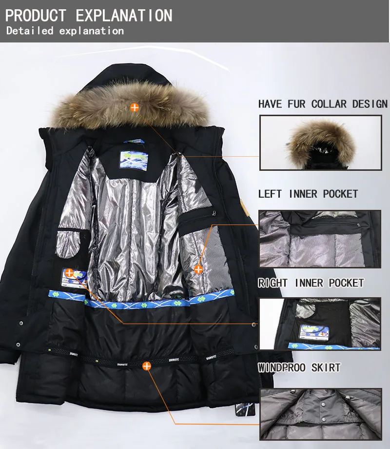 SKI WEAR WINTER COAT
