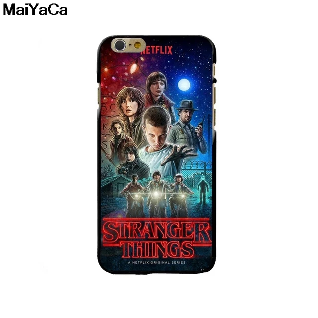 MaiYaCa TV Alien Things for iPhone 4S SE 5C 5S 6 6S 7 8 Plus X XR XS MAX Samsung Black Soft Shell Phone Case Rubber Silicone | Мобильные