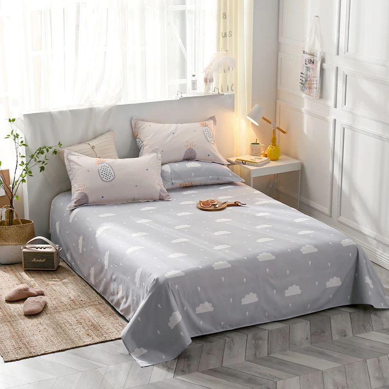 أفضل. WENSD الفراش للفاكهة الأناناس غرف نوم لا يتلاشى الجلد تقارب أغطية الشتاء ملاءات حاف مجموعة غطاء واحد كامل