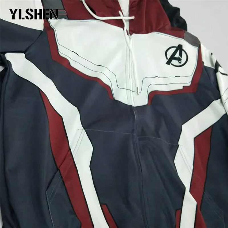 Avengers Endgame Hoodie Sweatshirt Jacket Avengers Cosplay Costumes Sweater Spiderman Costume Harry Potter Suit Zeemeerminstaart