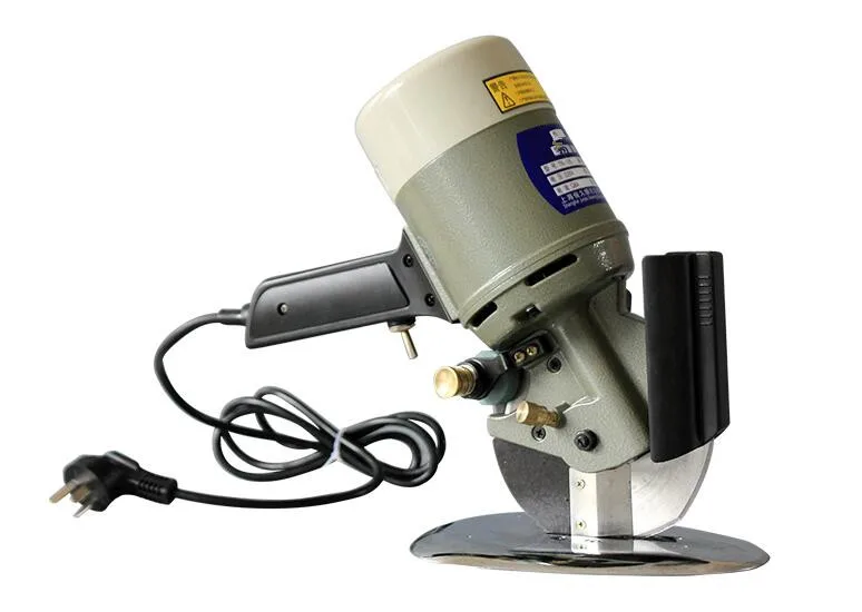 125mm Blade Electric Round Knife Cloth Cutter Fabric Cutting Machine