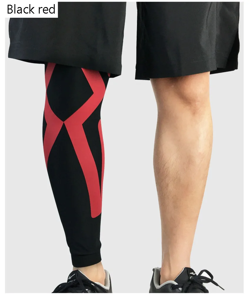 1 шт. мужские спортивные колготки компрессионные гетры для велоспорта MTB велосипедные лосины для бега баскетбола и футбола Защита ног