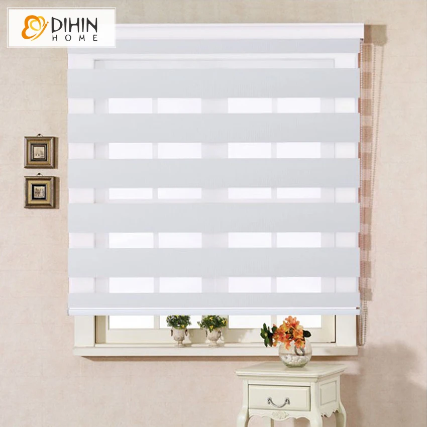 Free Shipping High Quality Double Layer Roller Zebra Blinds Custom Double Layer Roller Zebra Blinds