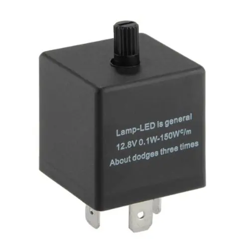 

MYLB- Flasher 3 flashing pin LED indicators ELB relay TYPE 12.8V