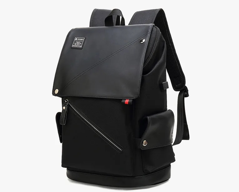 

Multifunctional 15.6 Inch Backpack Convertible Messenger Laptop Bags With USB Changing Port School bag for Teenagers fashion bag