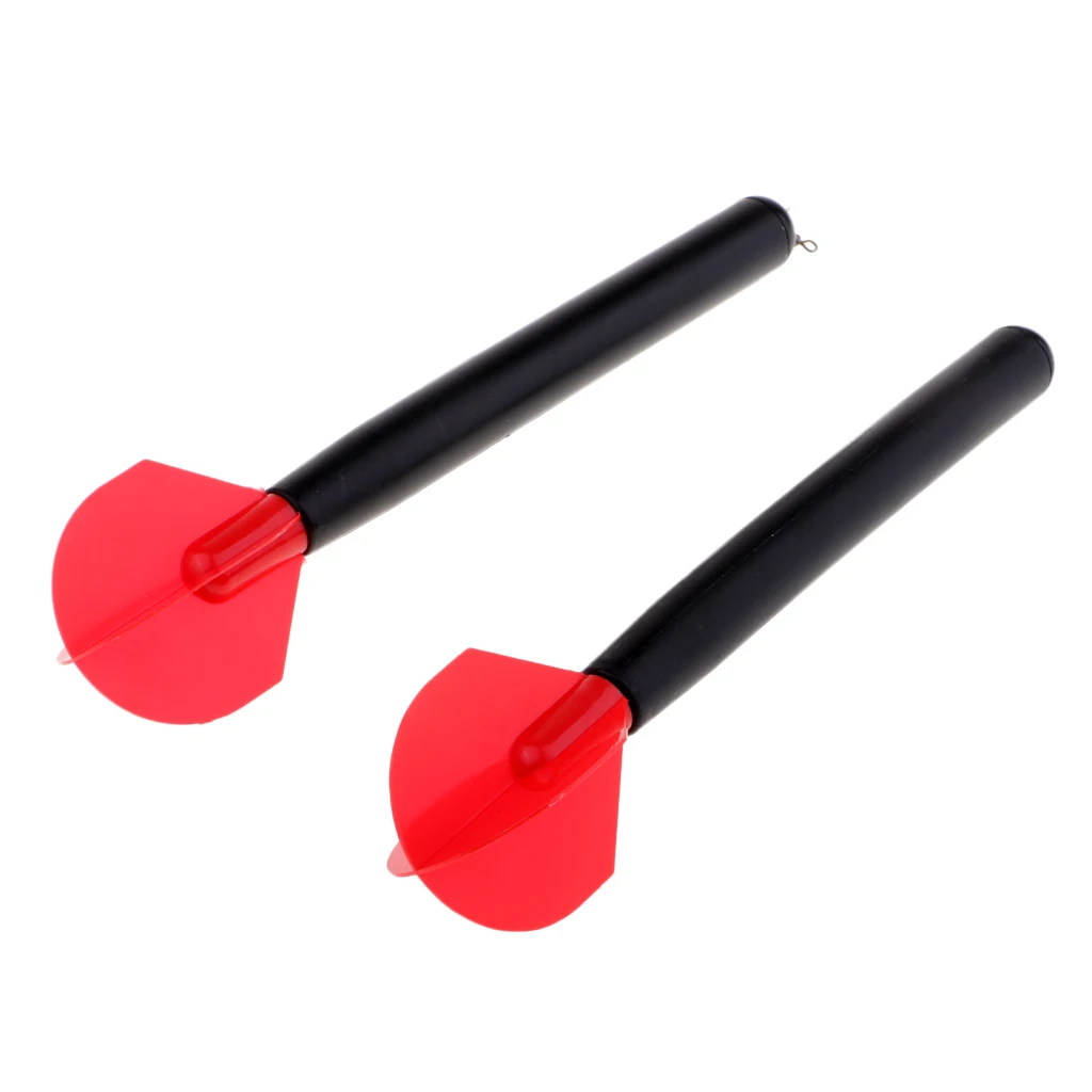 Perfeclan 2pcs Colored Marker Float Carp Fishing Detachable Tail Tackle Kit Accessories Fishing Float 