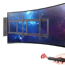 Интеллектуальный электрический пульт дистанционного управления, ЖК-дисплей, вращающаяся плоская поверхность, настенное крепление, многофункциональная тонкая тв стойка, тв стойка, 32-70 дюймов