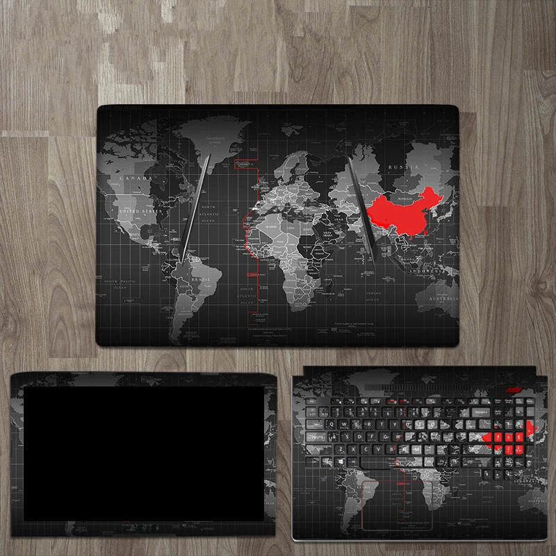 Decal Laptop Sticker for Asus Flying Fortress fx53vd fx60vm fx50 fx-pro fx71pro Notebook Skin for Asus zx53 zx50j Laptop Skin